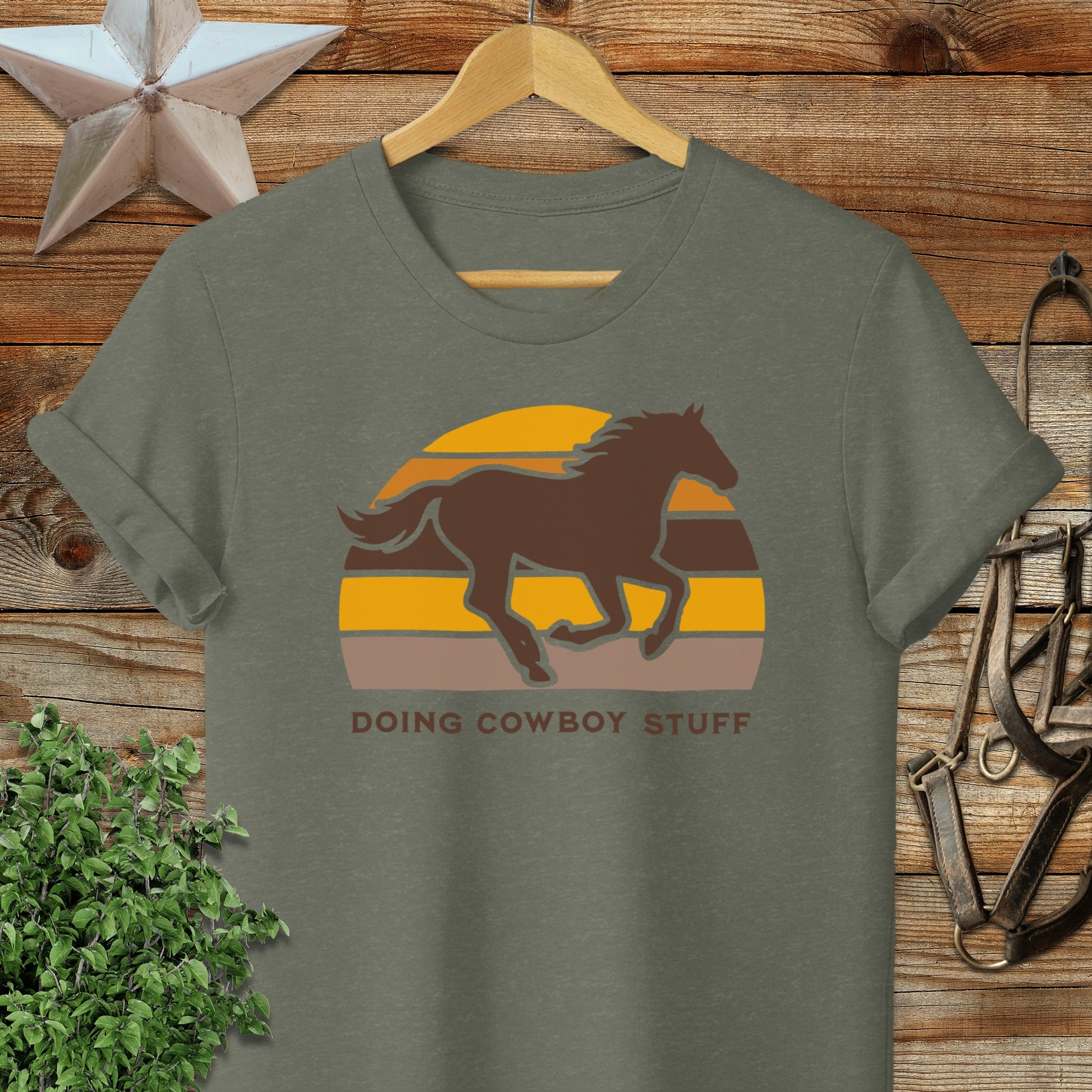 Doing Cowboy Stuff Softstyle Tee