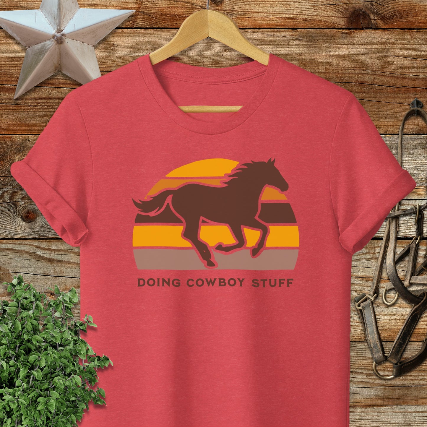 Doing Cowboy Stuff Softstyle Tee