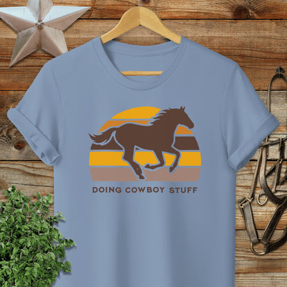 Doing Cowboy Stuff Softstyle Tee