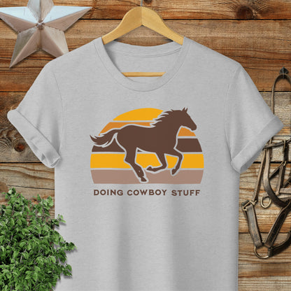 Doing Cowboy Stuff Softstyle Tee