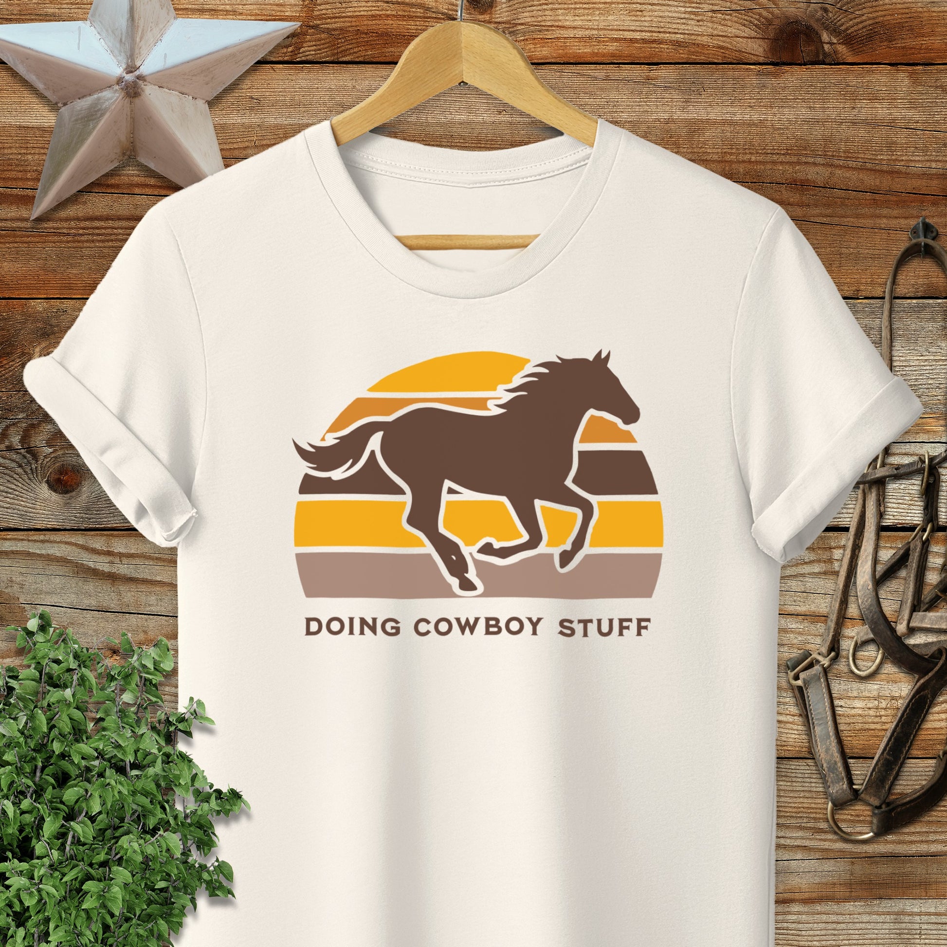 Doing Cowboy Stuff Softstyle Tee