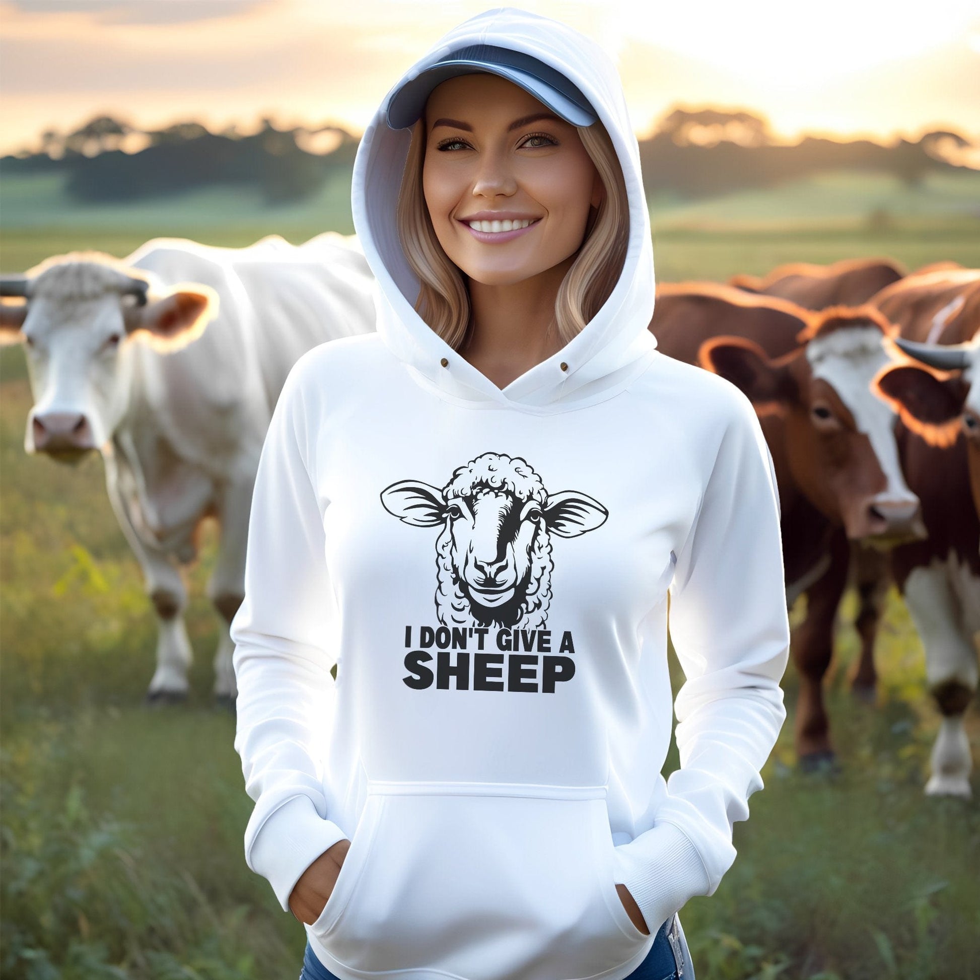 Don't Give A Sheep Hoodie