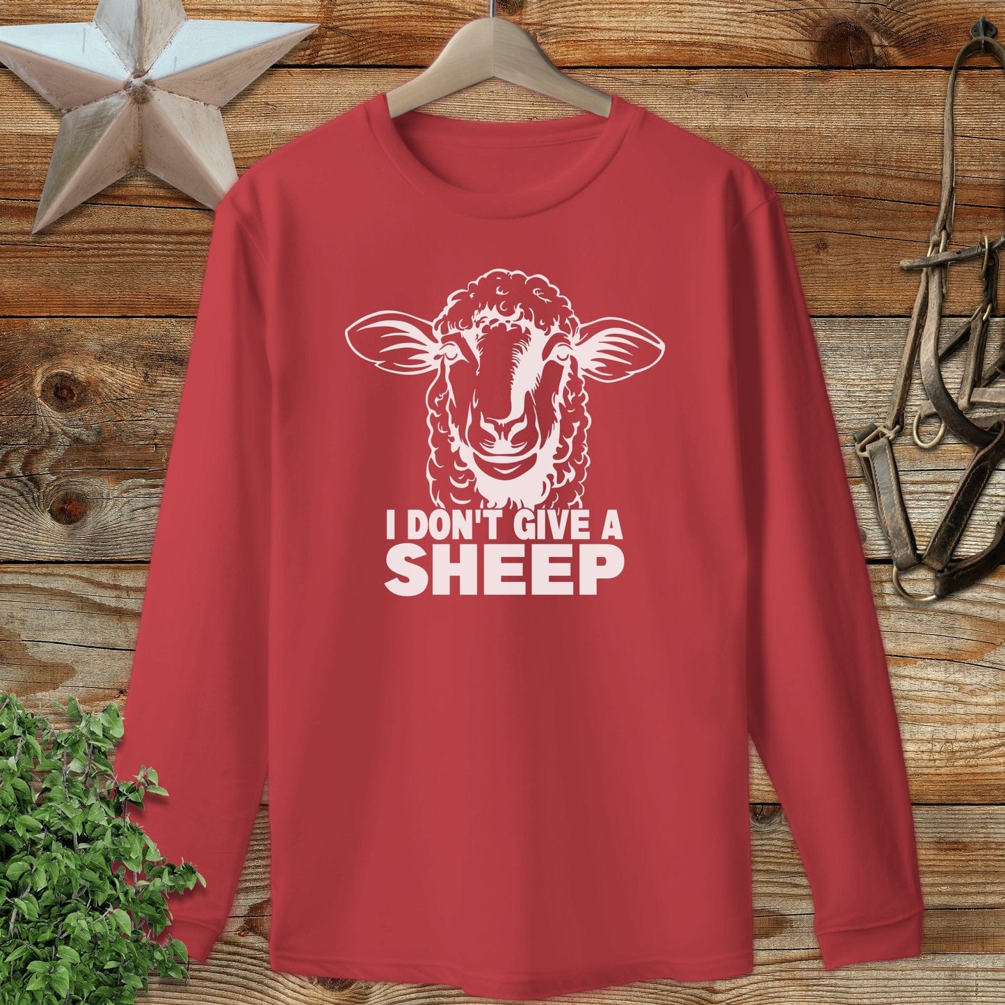 Don't Give A Sheep Long Sleeve Tee