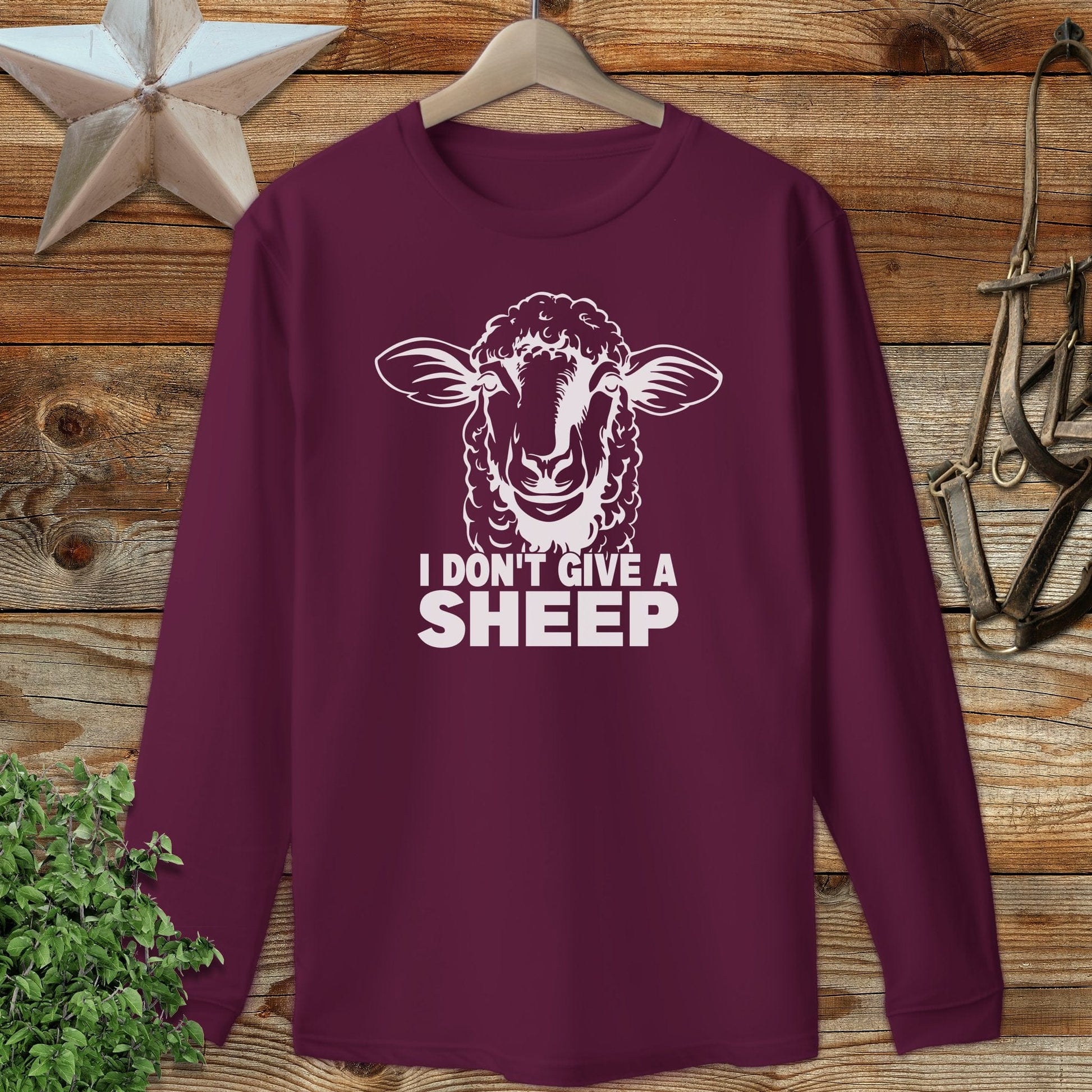 Don't Give A Sheep Long Sleeve Tee