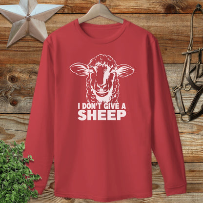 Don't Give A Sheep Long Sleeve Tee