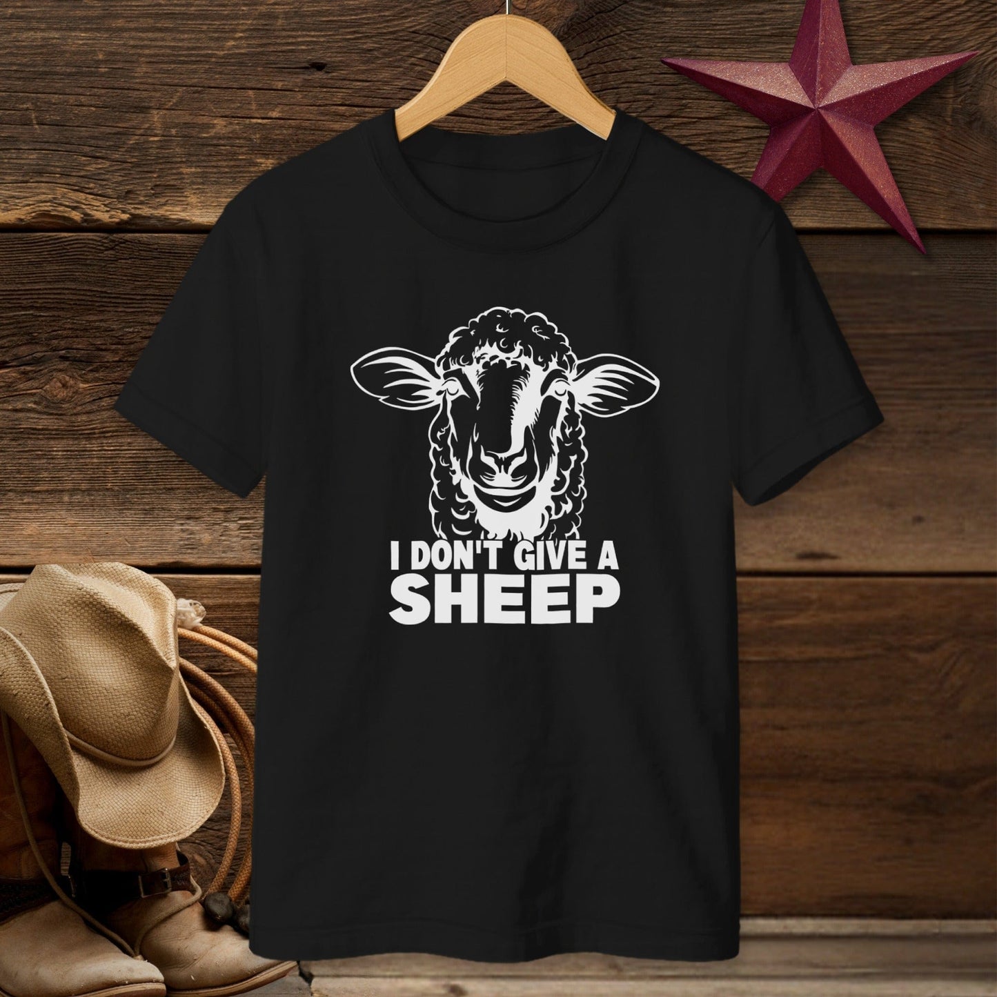 Don't Give A Sheep T-shirt (Youth)