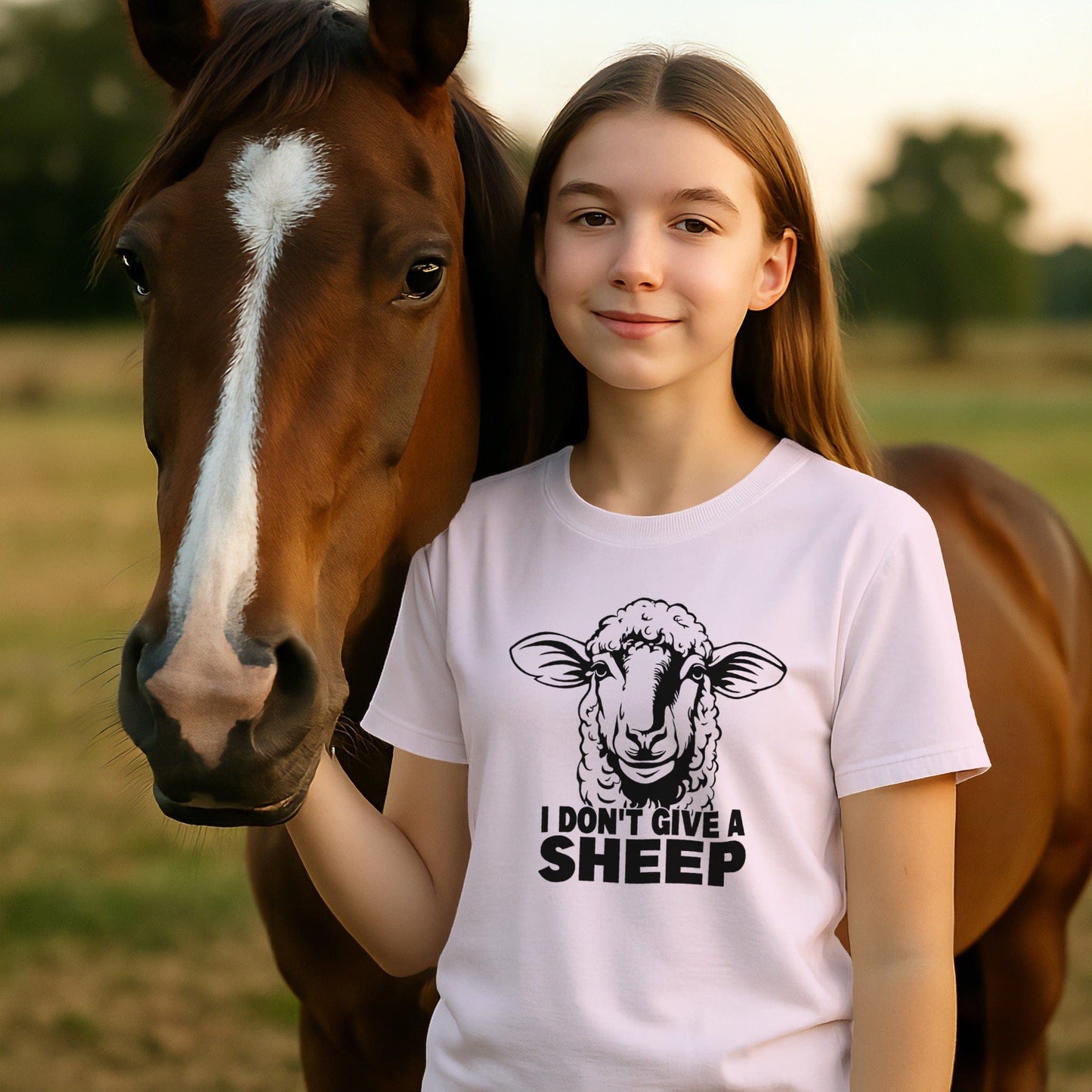 Don't Give A Sheep T-shirt (Youth)