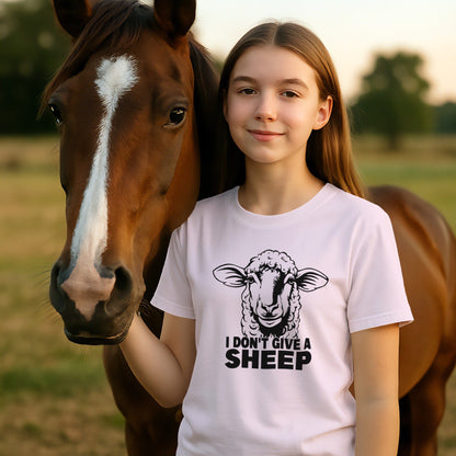 Don't Give A Sheep T-shirt (Youth)