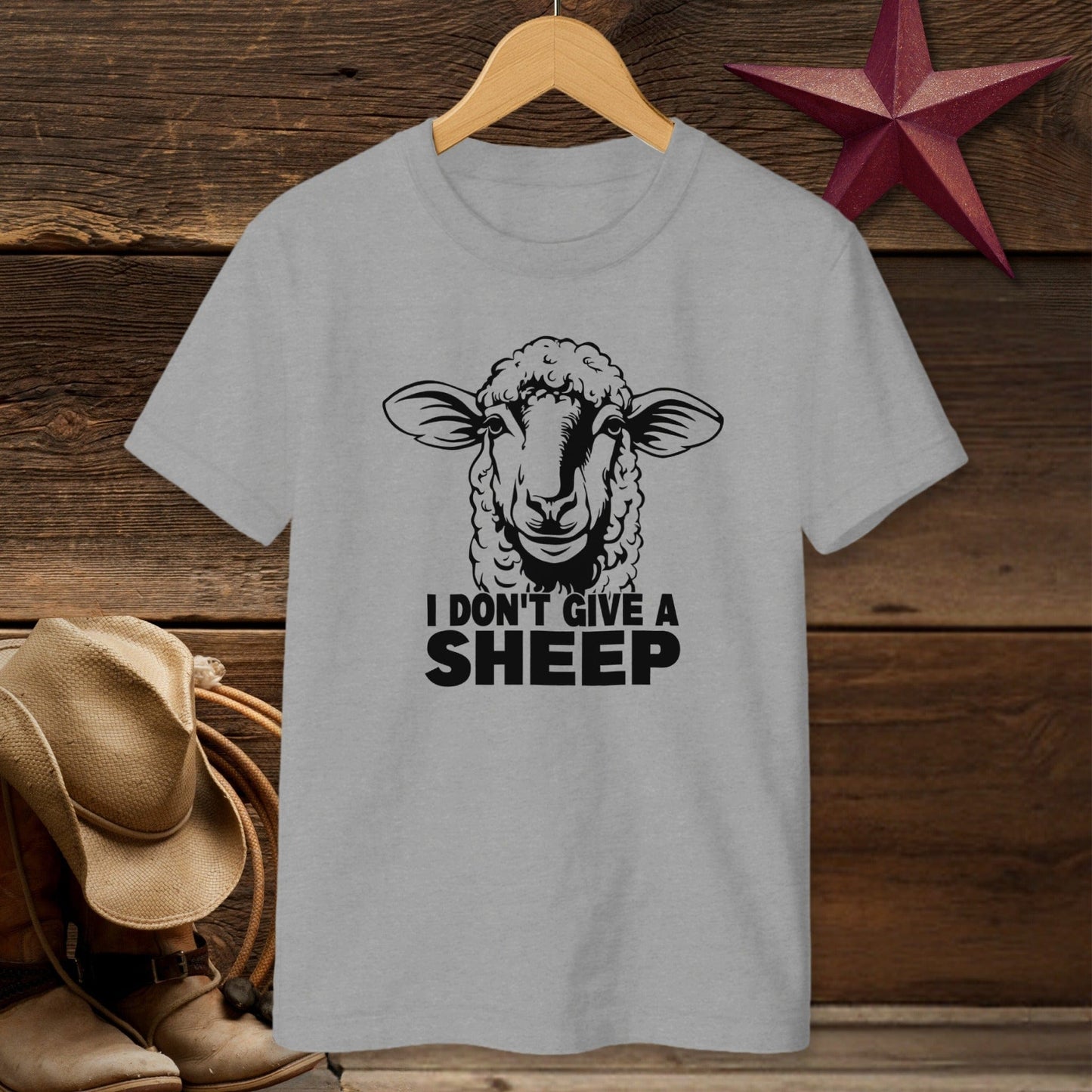 Don't Give A Sheep T-shirt (Youth)