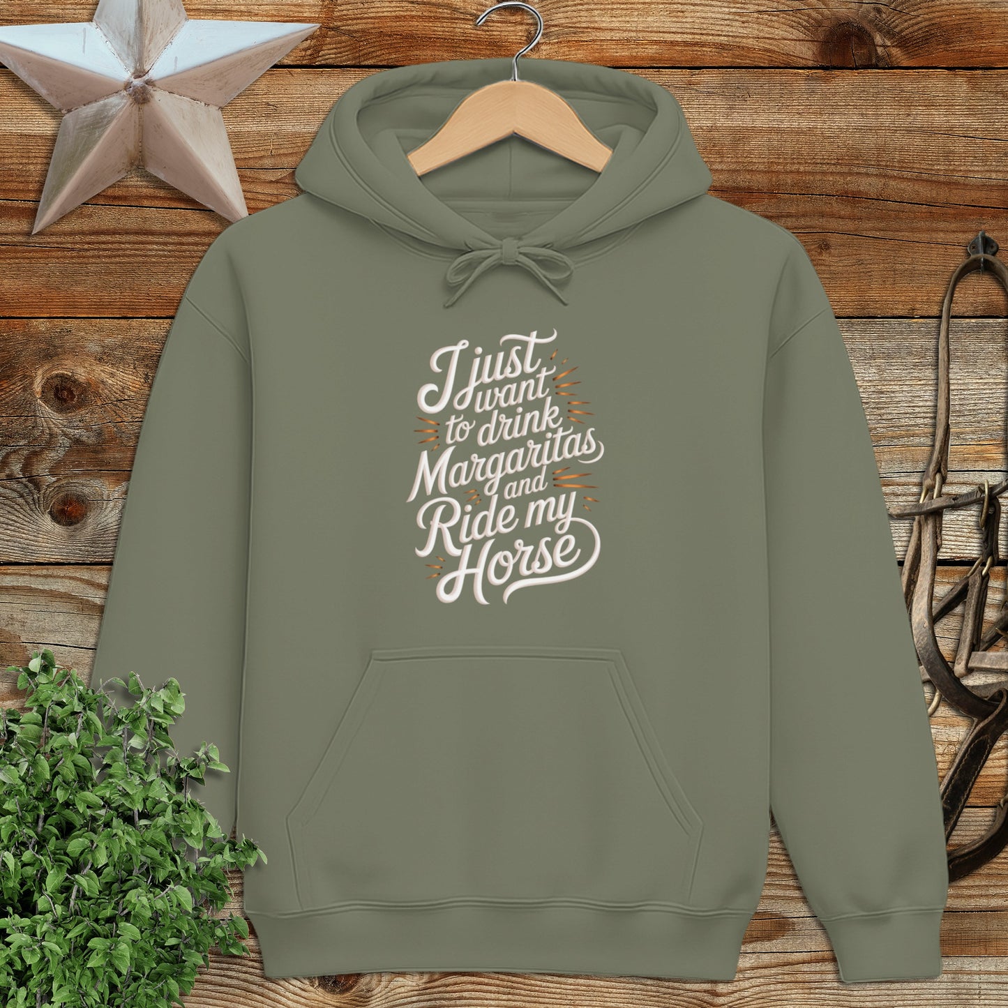 Drink Margaritas and Ride Hoodie