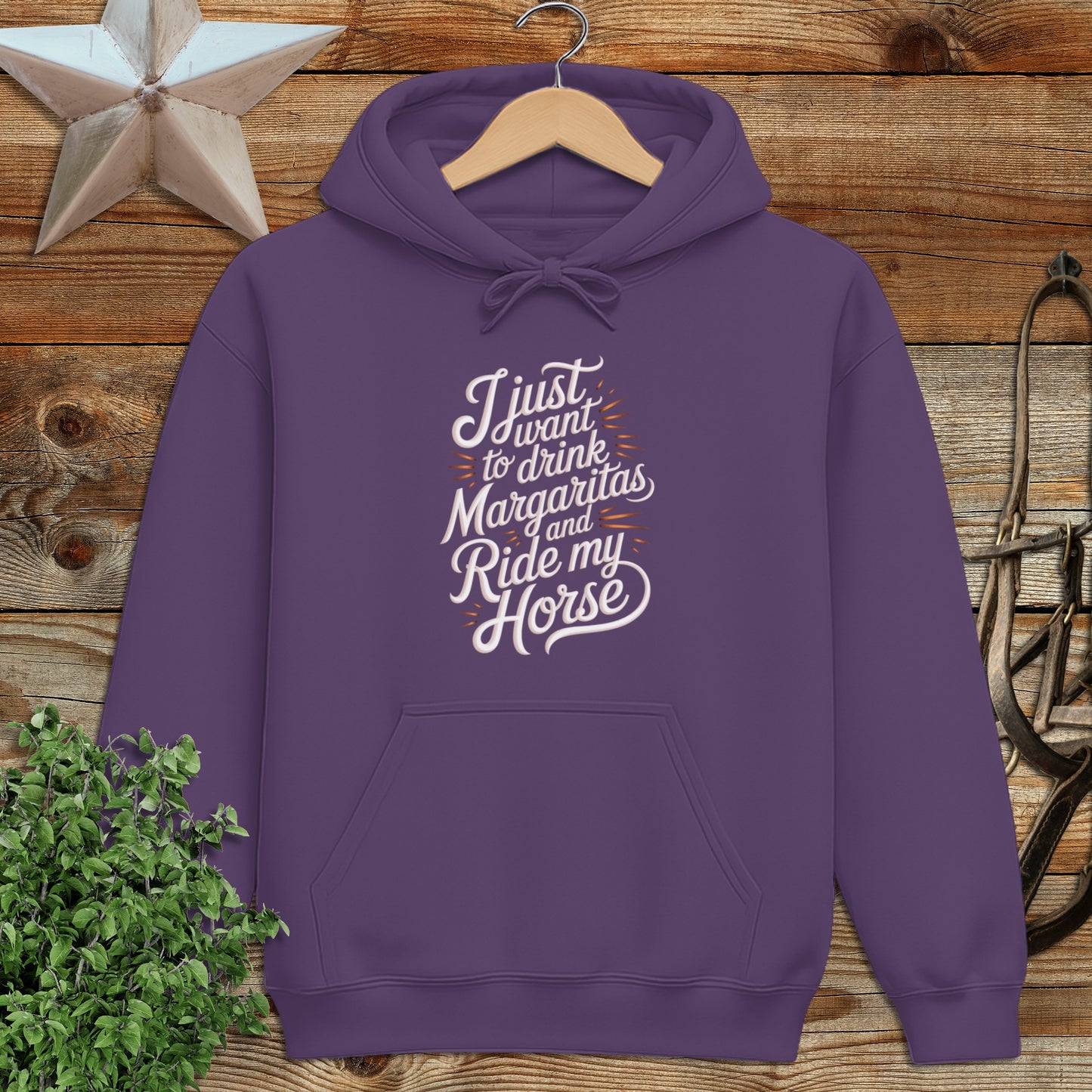 Drink Margaritas and Ride Hoodie
