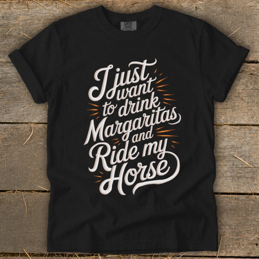 Drink Margaritas and Ride Signature Tee