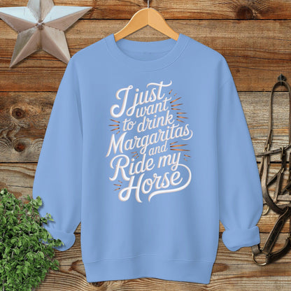 Drink Margaritas and Ride Sweatshirt