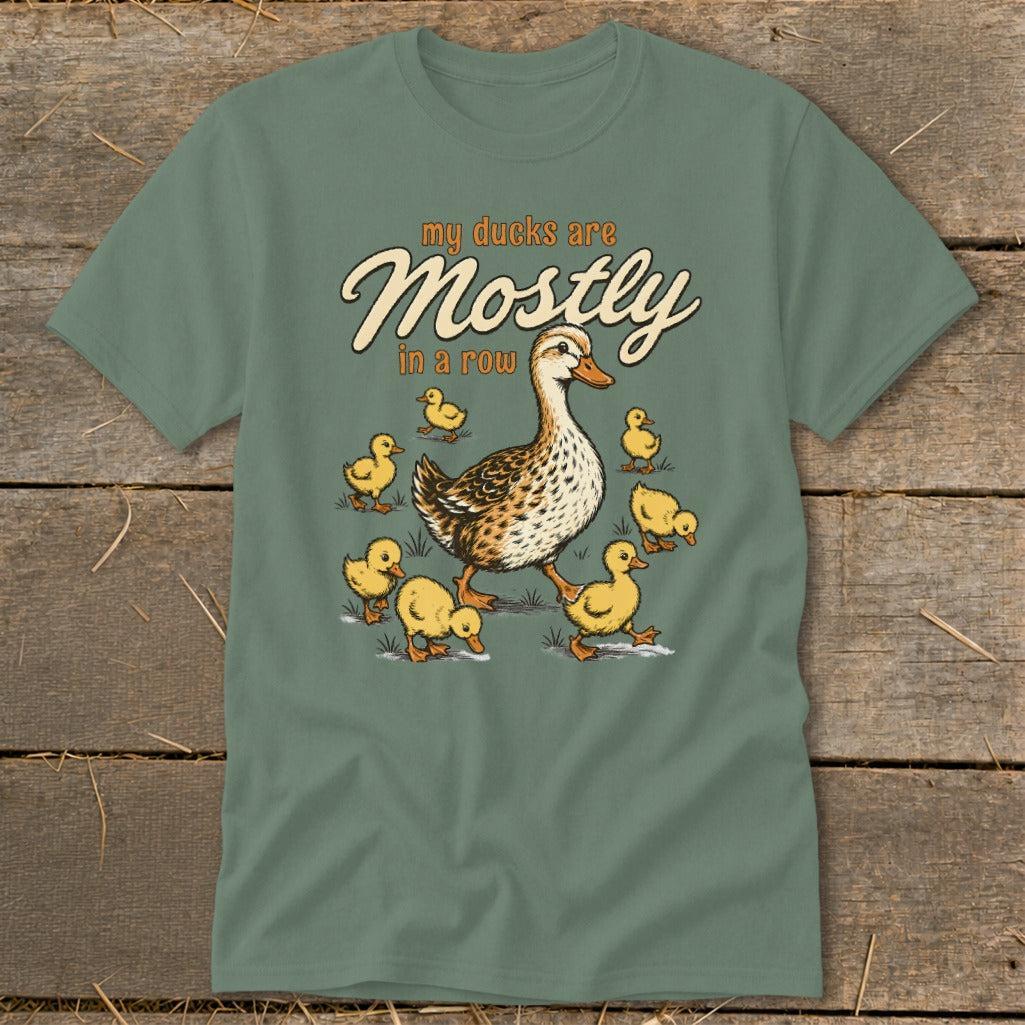 Ducks Mostly in a Row Classic Tee