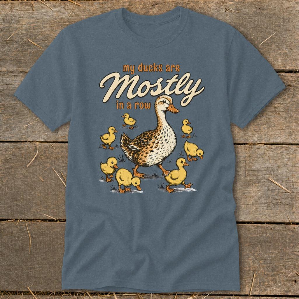Ducks Mostly in a Row Classic Tee
