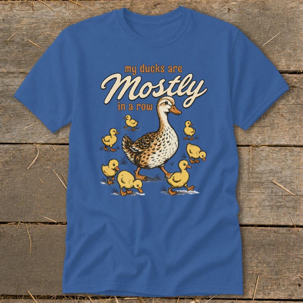 Ducks Mostly in a Row Classic Tee