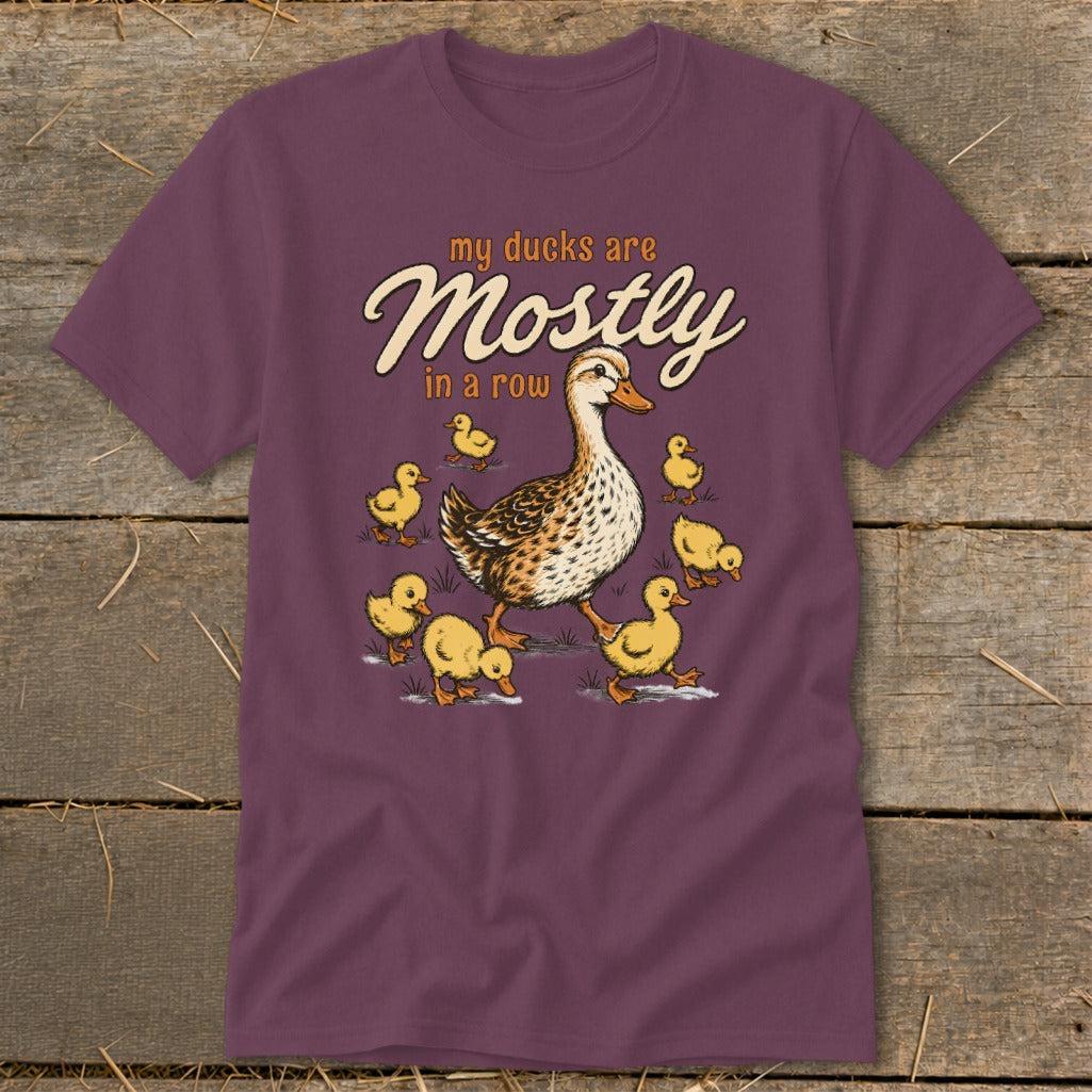 Ducks Mostly in a Row Classic Tee