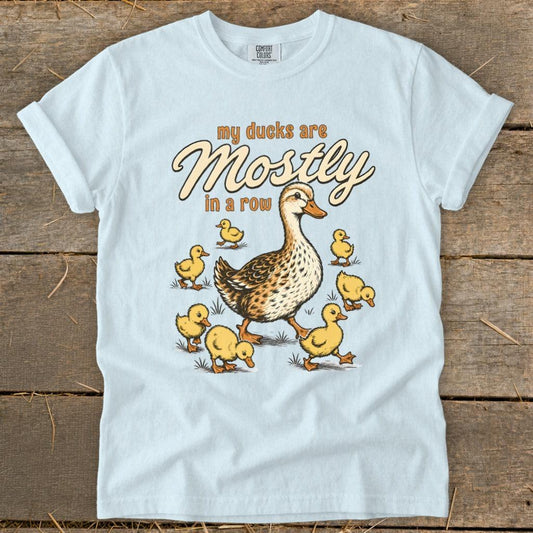 Ducks Mostly in a Row Signature Tee
