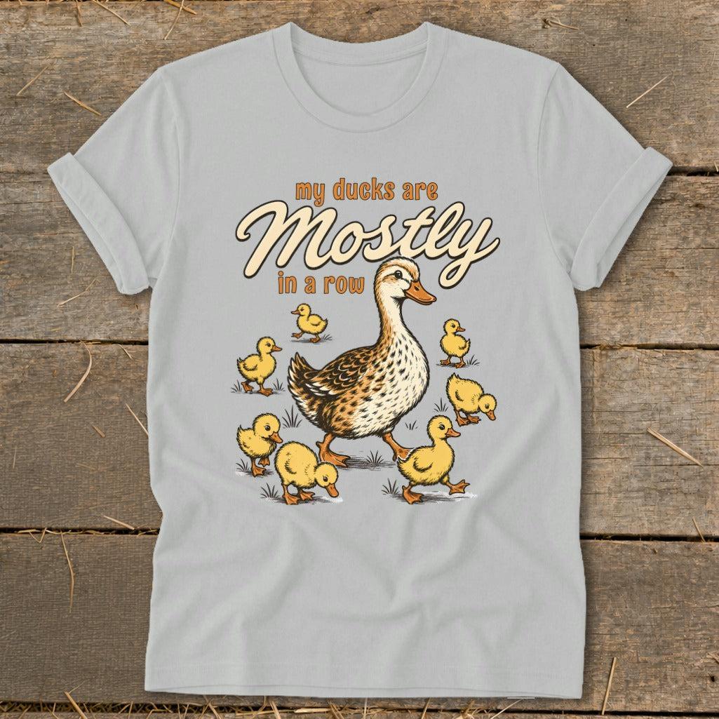 Ducks Mostly in a Row Softstyle Tee