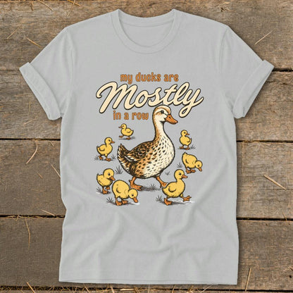 Ducks Mostly in a Row Softstyle Tee