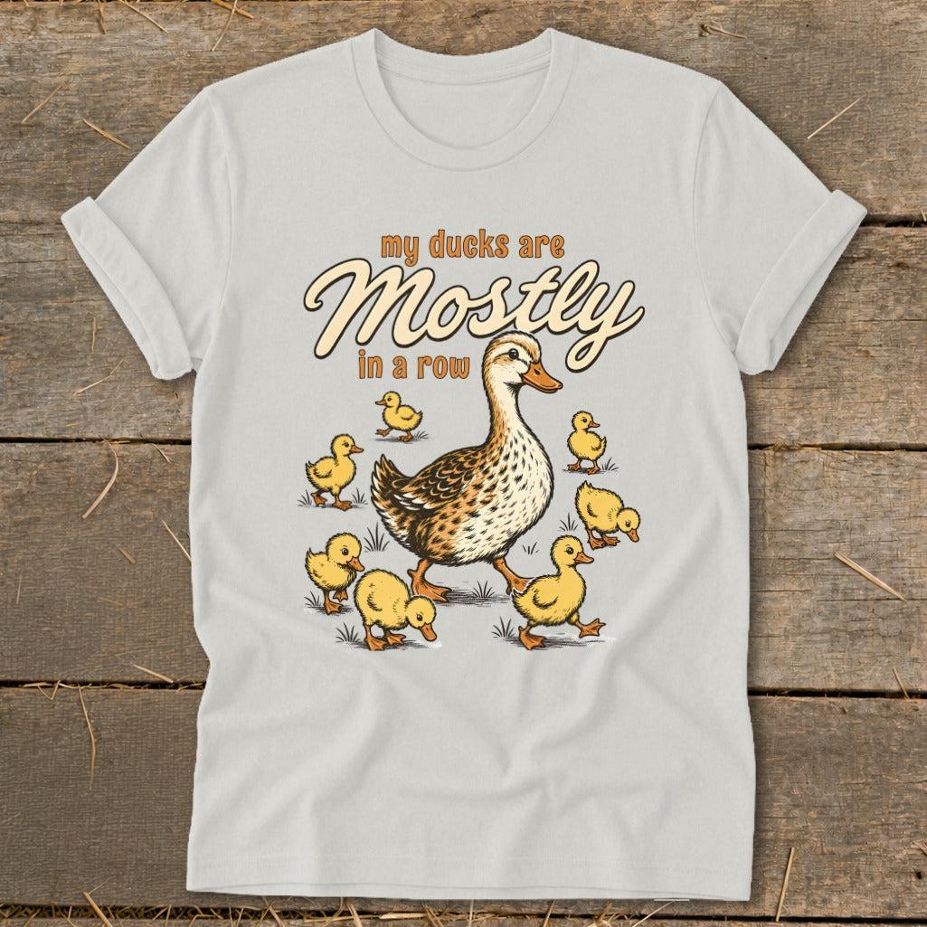 Ducks Mostly in a Row Softstyle Tee