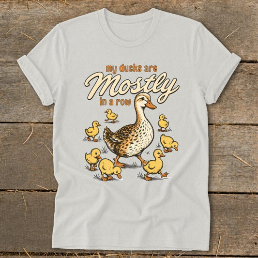 Ducks Mostly in a Row Softstyle Tee