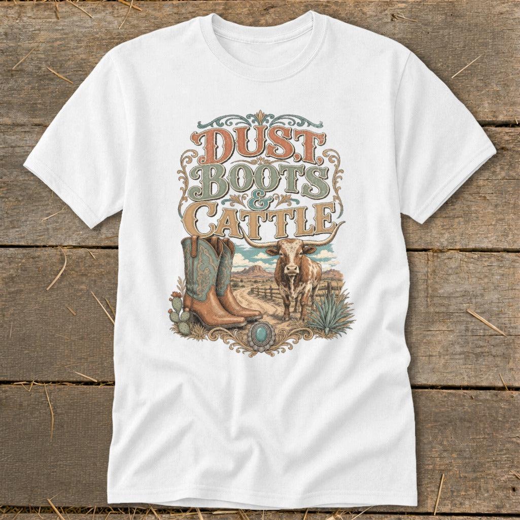 Dust, Boots & Cattle Classic Tee
