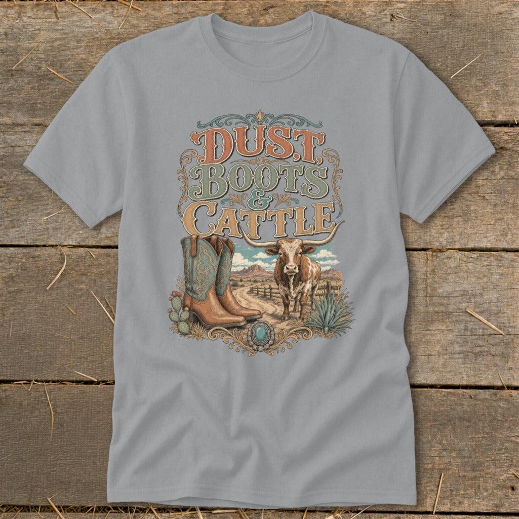 Dust, Boots & Cattle Classic Tee