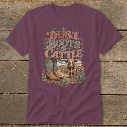 Dust, Boots & Cattle Classic Tee
