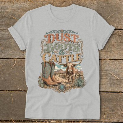 Dust, Boots & Cattle Softstyle Tee