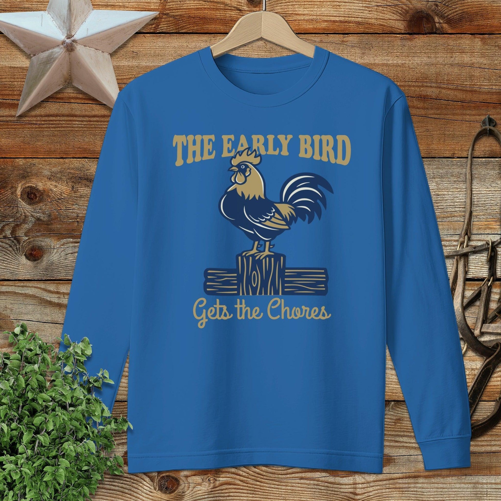 Early Bird Long Sleeve Tee