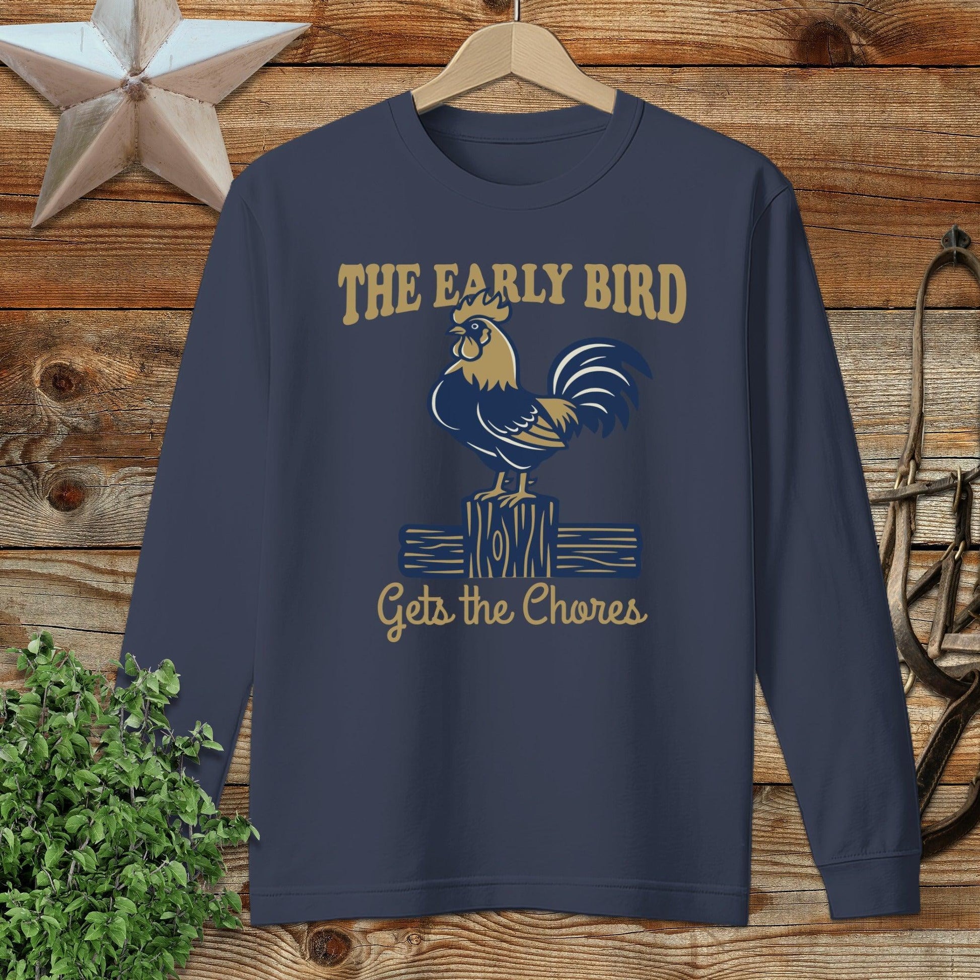 Early Bird Long Sleeve Tee
