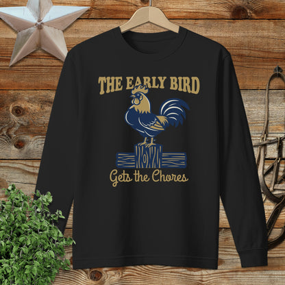 Early Bird Long Sleeve Tee