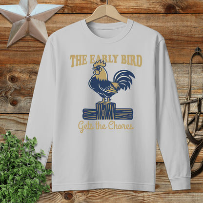 Early Bird Long Sleeve Tee