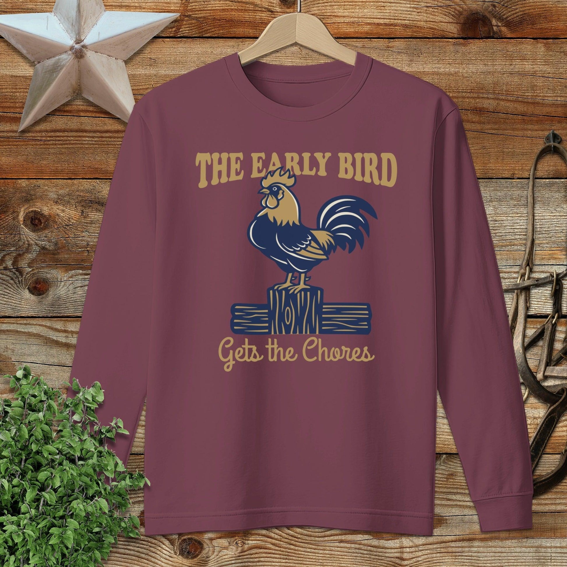 Early Bird Long Sleeve Tee