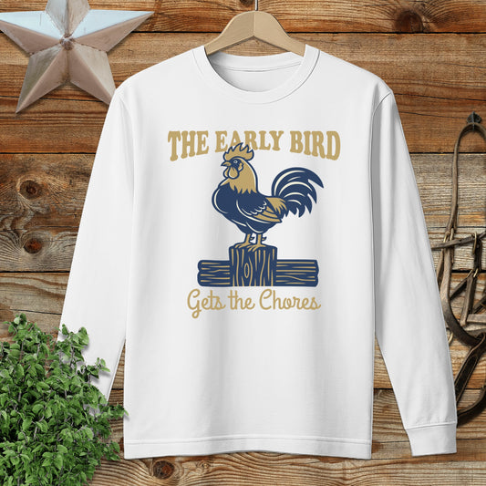 Early Bird Long Sleeve Tee