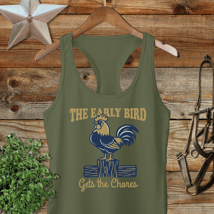 Early Bird Racerback Tank
