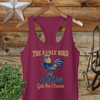 Early Bird Racerback Tank