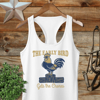 Early Bird Racerback Tank