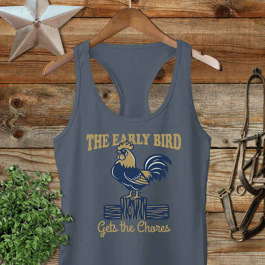 Early Bird Racerback Tank