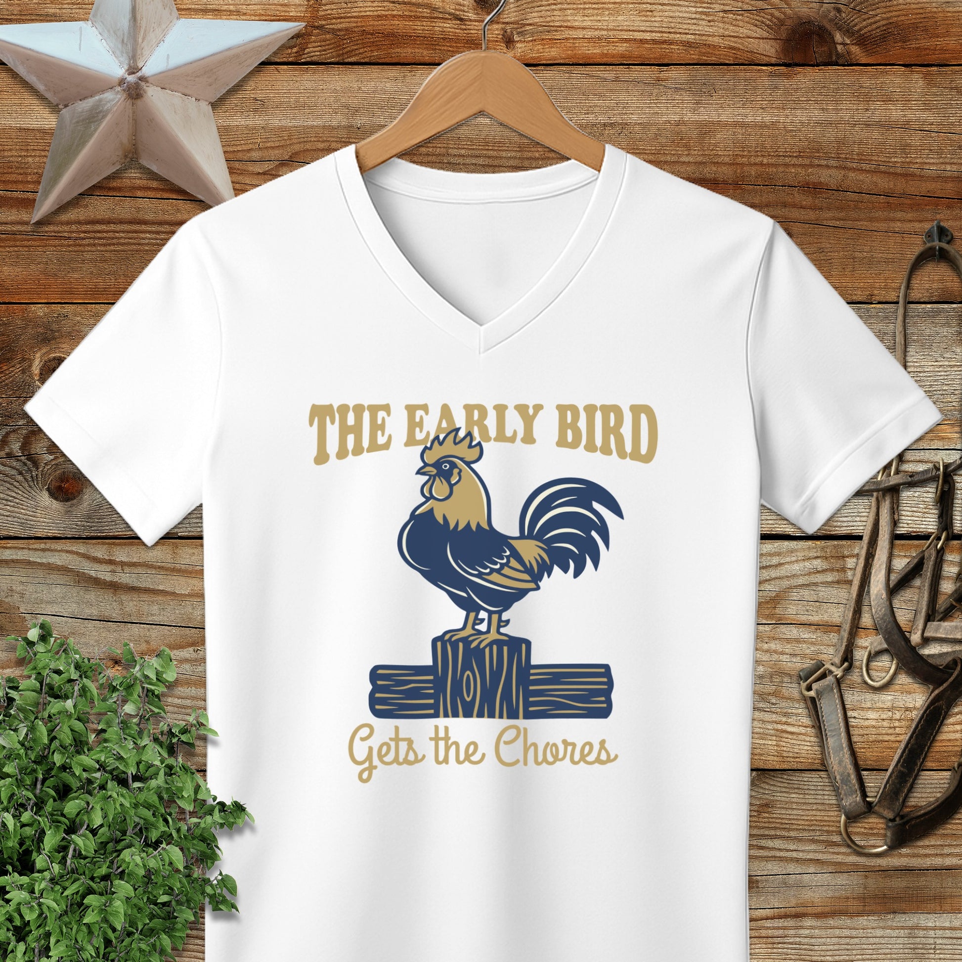 Early Bird V-neck