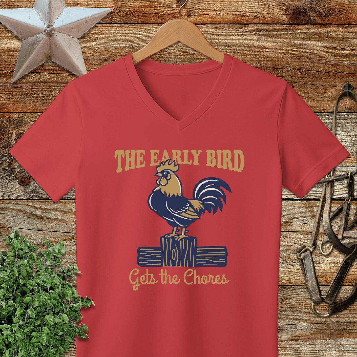 Early Bird V-neck