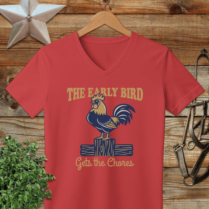 Early Bird V-neck