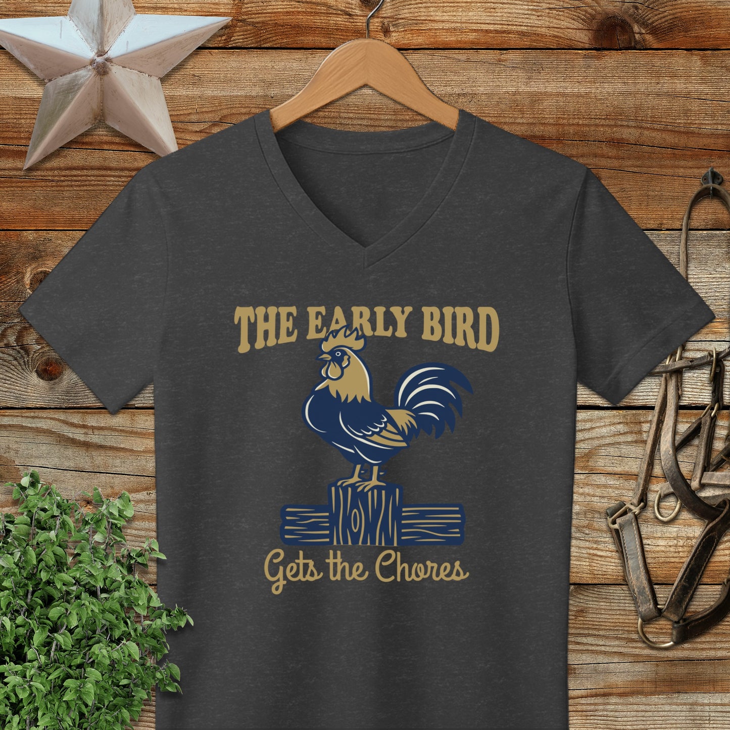 Early Bird V-neck