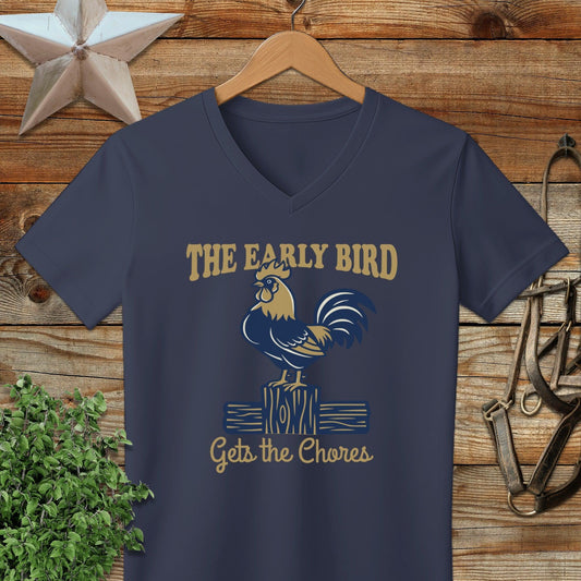 Early Bird V-neck