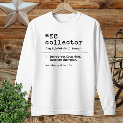 Egg Collector Definition Long Sleeve Tee