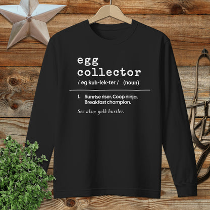 Egg Collector Definition Long Sleeve Tee