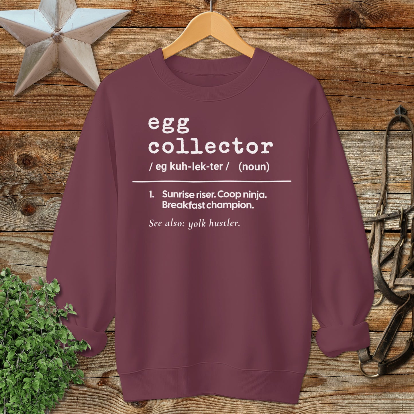 Egg Collector Definition Sweatshirt
