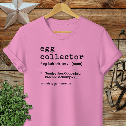 Egg Collector Definition T-shirt