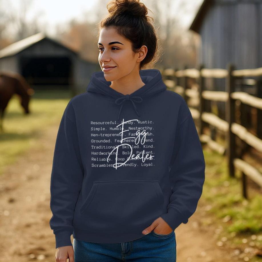 Egg Dealer Words Hoodie